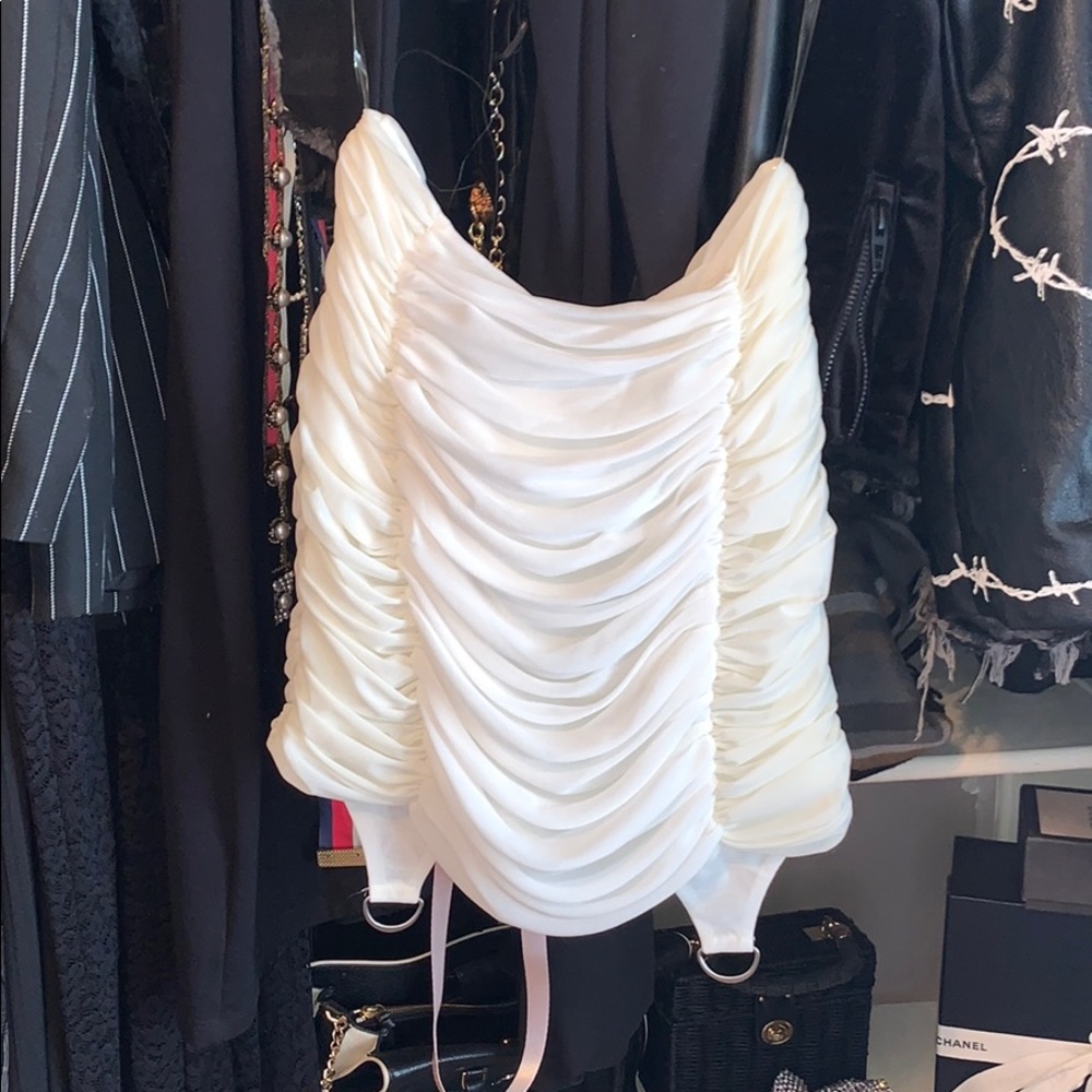 House of CB ruched skirt